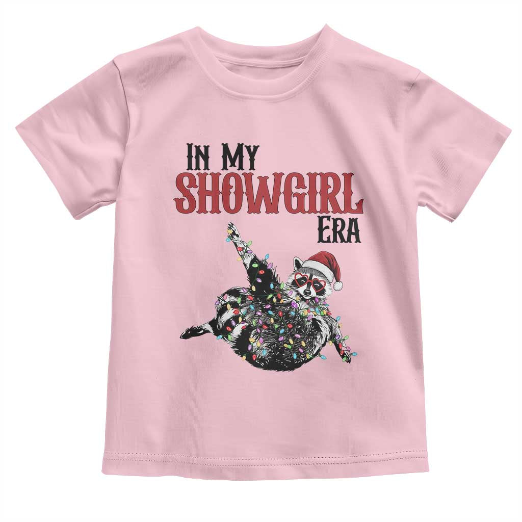 Funny Raccoon Christmas Toddler T Shirt In My Costume Era - Wonder Print Shop