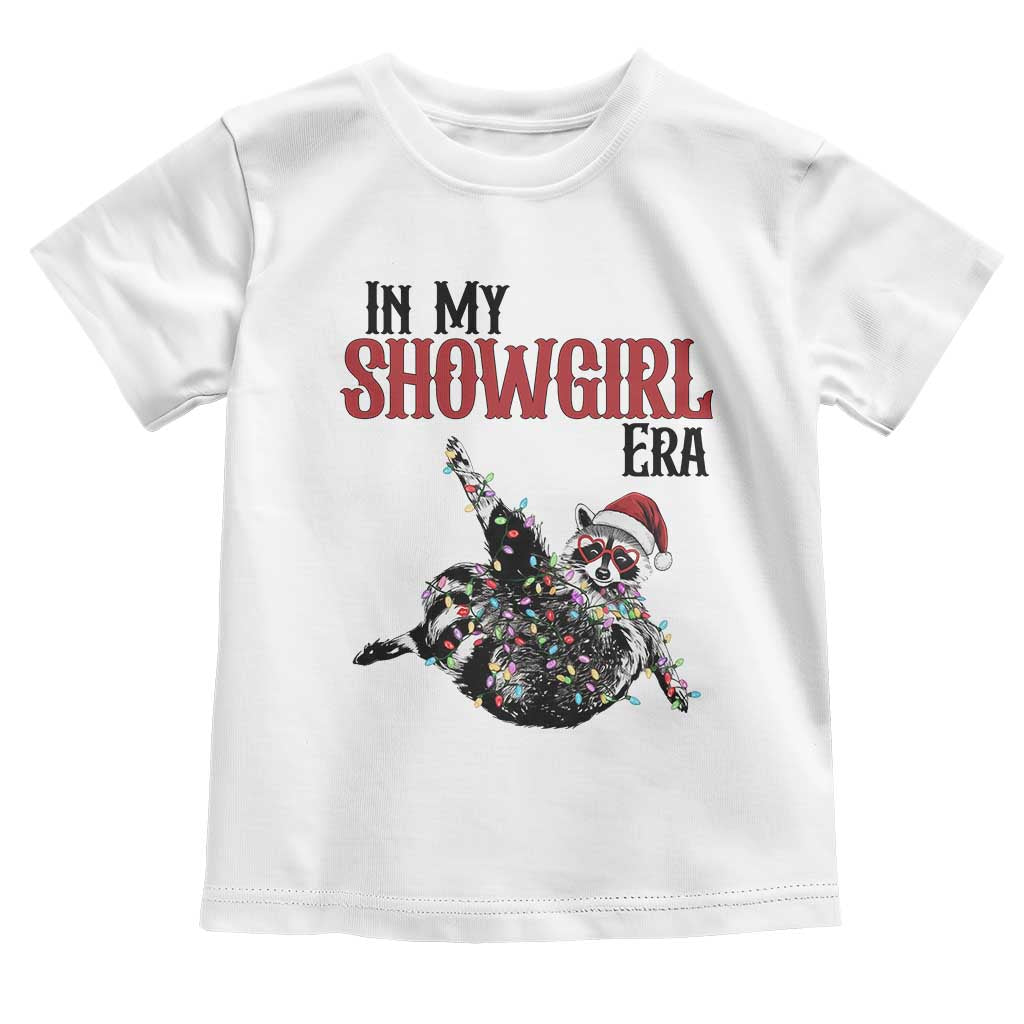 Funny Raccoon Christmas Toddler T Shirt In My Costume Era - Wonder Print Shop