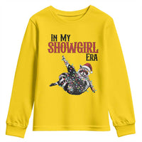 Funny Raccoon Christmas Youth Sweatshirt In My Costume Era - Wonder Print Shop