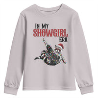 Funny Raccoon Christmas Youth Sweatshirt In My Costume Era - Wonder Print Shop