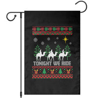 Tonight We Ride Garden Flag Three Wise Men Nativity Scene Christmas - Wonder Print Shop