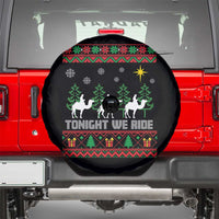 Tonight We Ride Spare Tire Cover Three Wise Men Nativity Scene Christmas - Wonder Print Shop