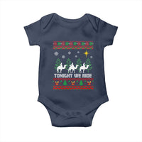 Tonight We Ride Baby Onesie Three Wise Men Nativity Scene Christmas - Wonder Print Shop