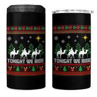 Tonight We Ride 4 in 1 Can Cooler Tumbler Three Wise Men Nativity Scene Christmas - Wonder Print Shop