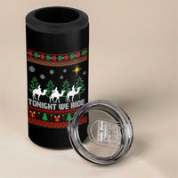 Tonight We Ride 4 in 1 Can Cooler Tumbler Three Wise Men Nativity Scene Christmas - Wonder Print Shop