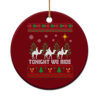 Tonight We Ride Ceramic Ornament Three Wise Men Nativity Scene Christmas - Wonder Print Shop
