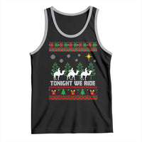 Tonight We Ride Tank Top Three Wise Men Nativity Scene Christmas - Wonder Print Shop