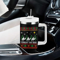 Tonight We Ride Tumbler With Handle Three Wise Men Nativity Scene Christmas - Wonder Print Shop