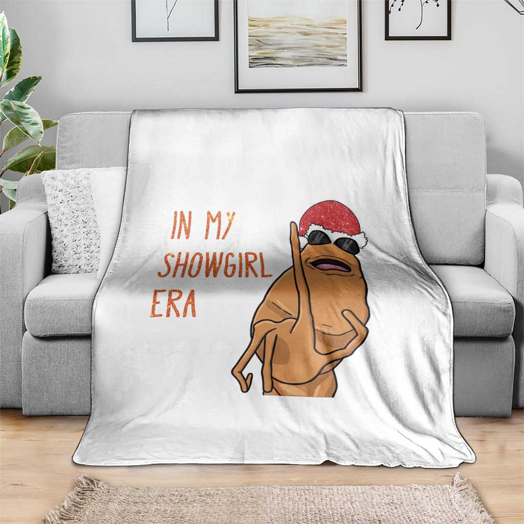 Marcus The Worm Christmas Meme Throw Blanket In My Costume Era - Wonder Print Shop
