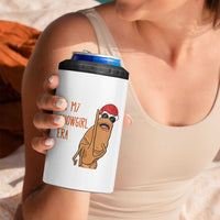 Marcus The Worm Christmas Meme 4 in 1 Can Cooler Tumbler In My Costume Era - Wonder Print Shop