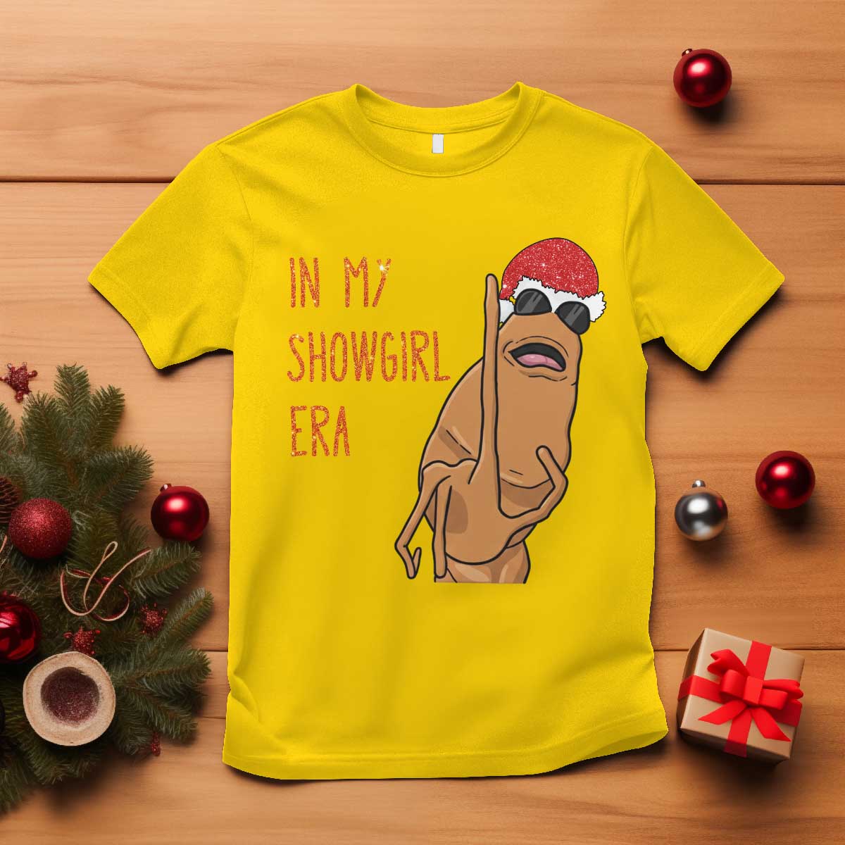 Marcus The Worm Christmas Meme T Shirt In My Costume Era - Wonder Print Shop