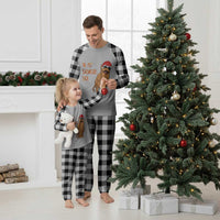 Marcus The Worm Christmas Meme Plaid Pajama Set In My Costume Era - Wonder Print Shop