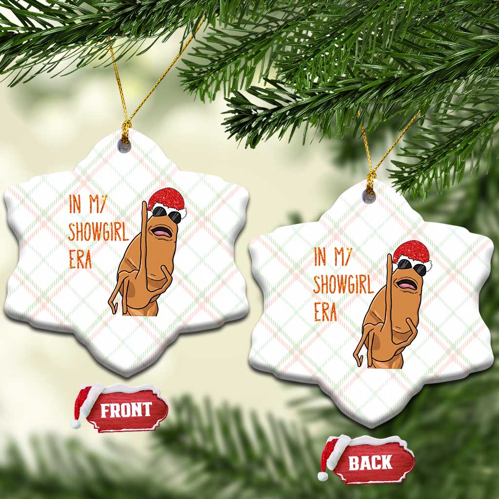 Marcus The Worm Christmas Meme Ceramic Ornament In My Costume Era - Wonder Print Shop