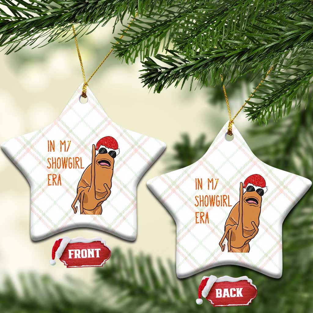 Marcus The Worm Christmas Meme Ceramic Ornament In My Costume Era - Wonder Print Shop