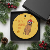 Marcus The Worm Christmas Meme Ceramic Ornament In My Costume Era - Wonder Print Shop