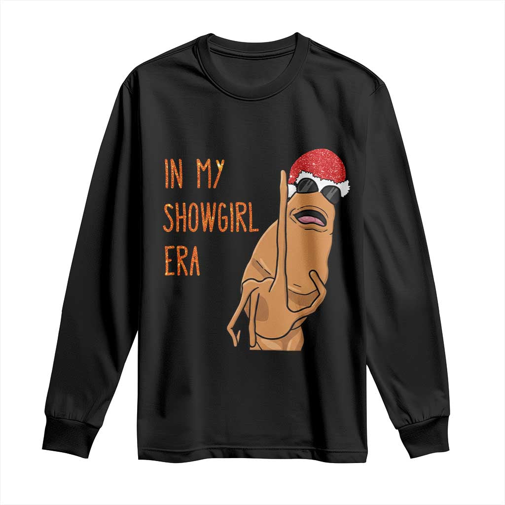 Marcus The Worm Christmas Meme Long Sleeve Shirt In My Costume Era - Wonder Print Shop