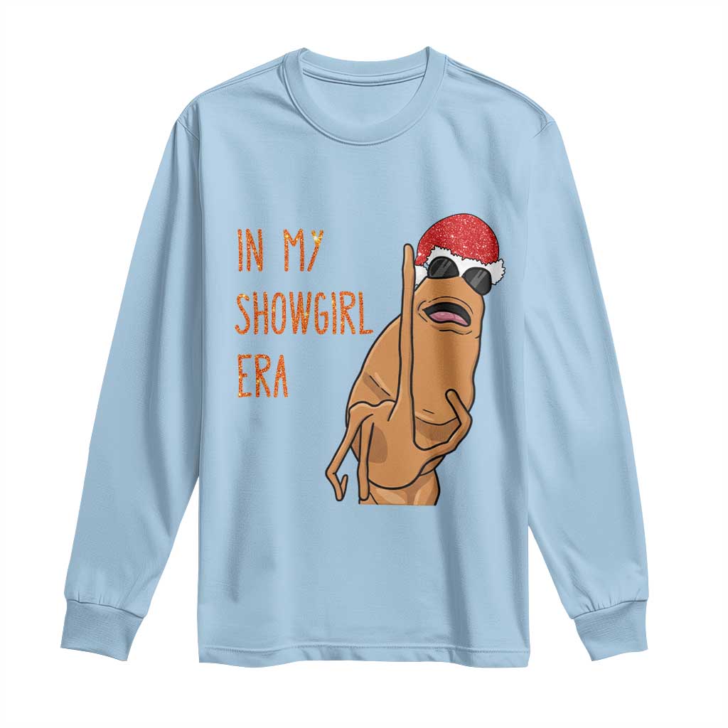 Marcus The Worm Christmas Meme Long Sleeve Shirt In My Costume Era - Wonder Print Shop