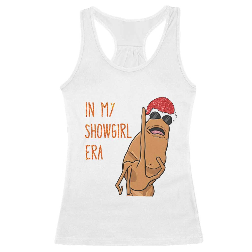 Marcus The Worm Christmas Meme Racerback Tank Top In My Costume Era - Wonder Print Shop