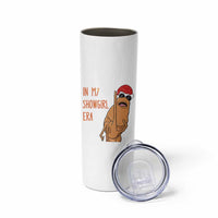 Marcus The Worm Christmas Meme Skinny Tumbler In My Costume Era - Wonder Print Shop