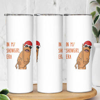 Marcus The Worm Christmas Meme Skinny Tumbler In My Costume Era - Wonder Print Shop