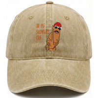 Marcus The Worm Christmas Meme Washed Cotton Baseball Cap In My Costume Era