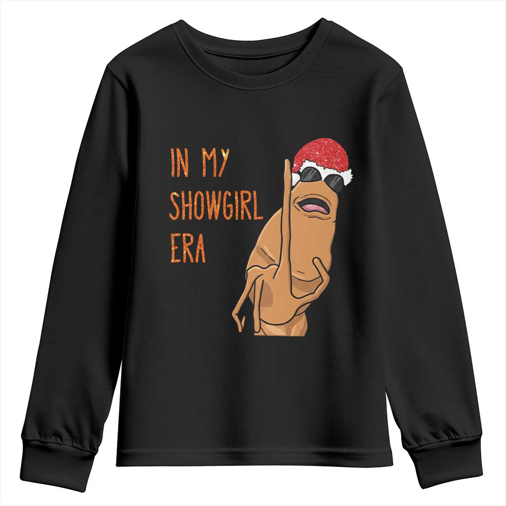 Marcus The Worm Christmas Meme Youth Sweatshirt In My Costume Era - Wonder Print Shop