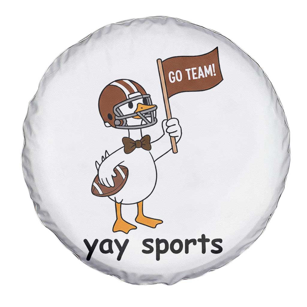 Silly Goose Football Spare Tire Cover Yays Sport - Wonder Print Shop
