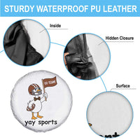 Silly Goose Football Spare Tire Cover Yays Sport - Wonder Print Shop