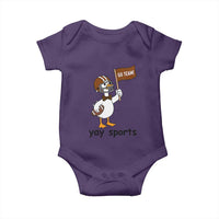 Silly Goose Football Baby Onesie Yays Sport - Wonder Print Shop