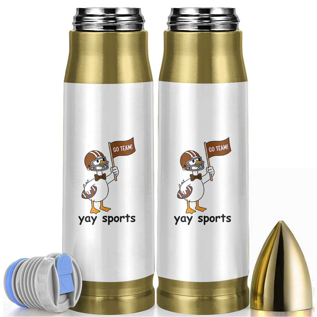 Silly Goose Football Bullet Tumbler Yays Sport - Wonder Print Shop