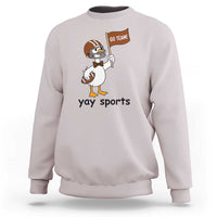 Silly Goose Football Sweatshirt Yays Sport - undefined