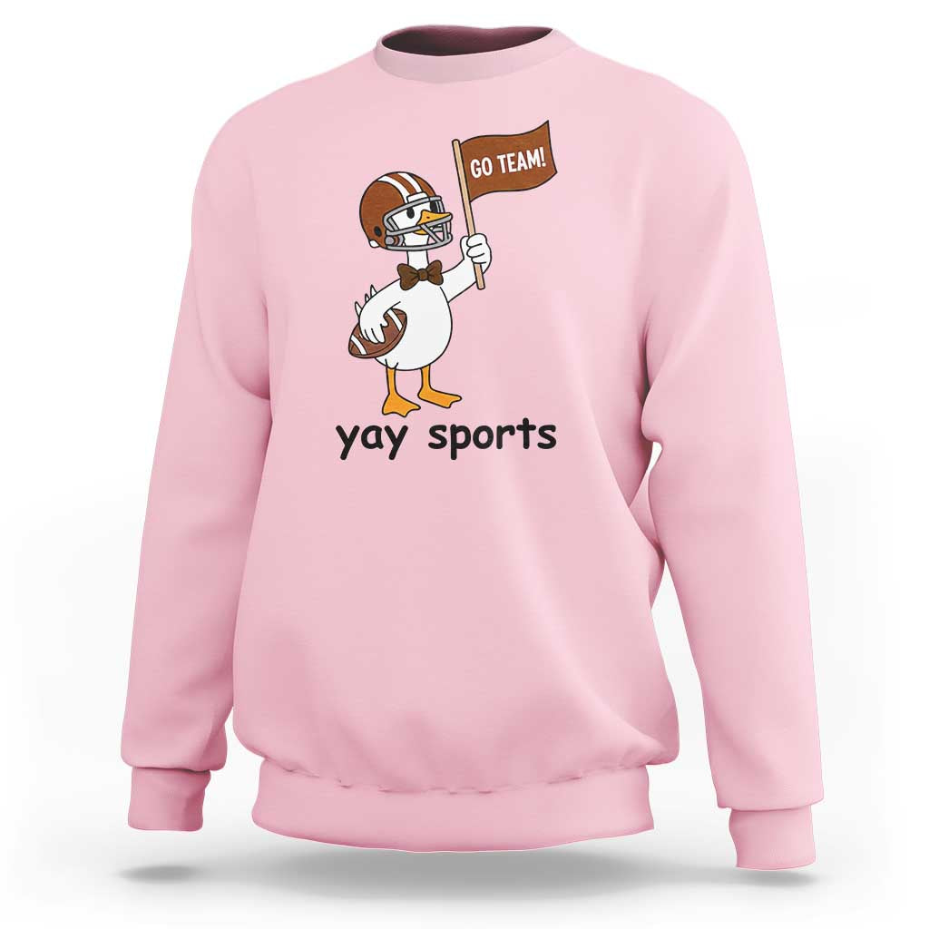 Silly Goose Football Sweatshirt Yays Sport - undefined