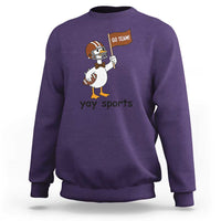 Silly Goose Football Sweatshirt Yays Sport - undefined