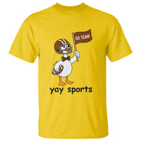 Silly Goose Football T Shirt Yays Sport - Wonder Print Shop