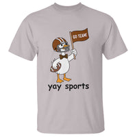 Silly Goose Football T Shirt Yays Sport - Wonder Print Shop