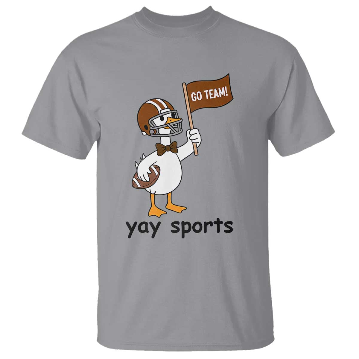 Silly Goose Football T Shirt Yays Sport - Wonder Print Shop