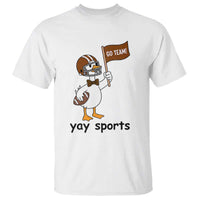 Silly Goose Football T Shirt Yays Sport - Wonder Print Shop