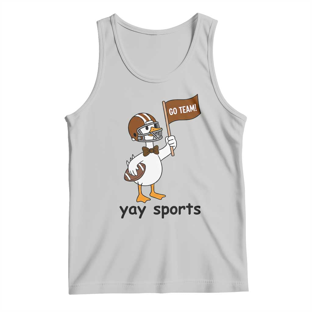 Silly Goose Football Tank Top Yays Sport - Wonder Print Shop