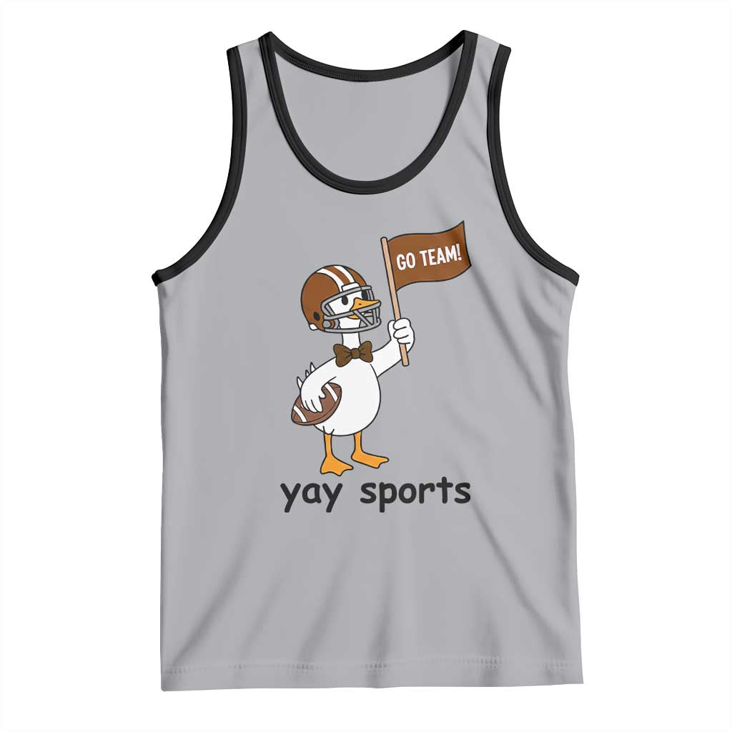 Silly Goose Football Tank Top Yays Sport - Wonder Print Shop