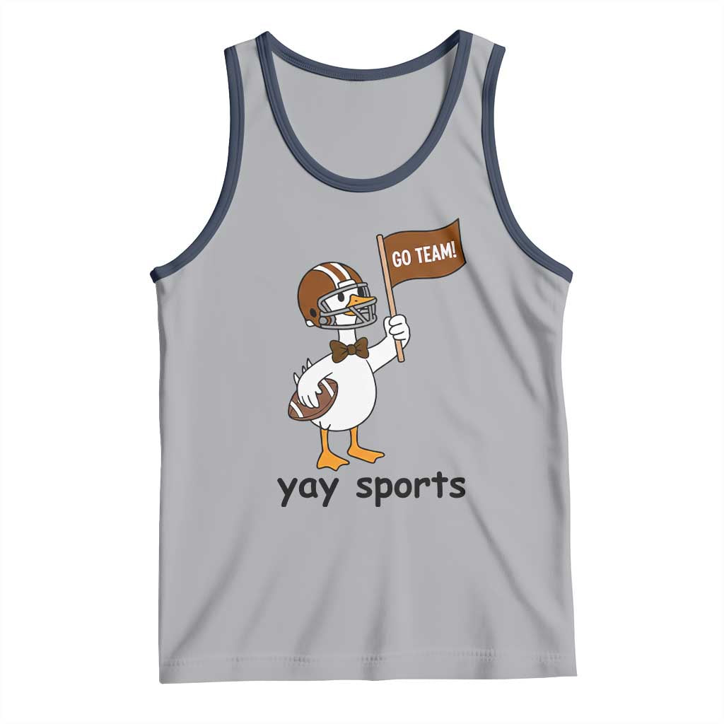 Silly Goose Football Tank Top Yays Sport - Wonder Print Shop