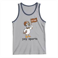 Silly Goose Football Tank Top Yays Sport - Wonder Print Shop