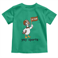 Silly Goose Football Toddler T Shirt Yays Sport - Wonder Print Shop