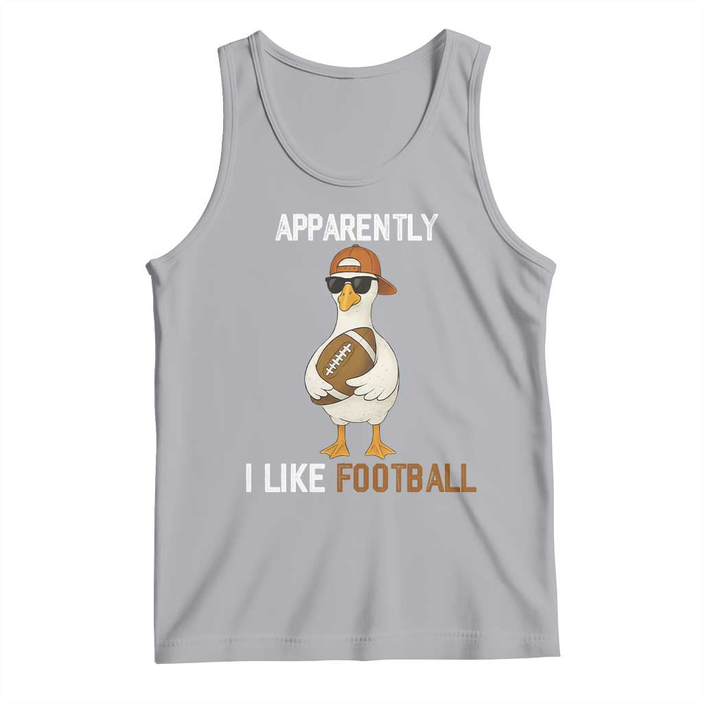 Funny Goose Football Tank Top Apparently I Like Football - Wonder Print Shop