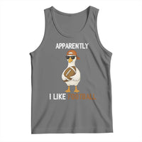 Funny Goose Football Tank Top Apparently I Like Football - Wonder Print Shop