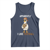 Funny Goose Football Tank Top Apparently I Like Football - Wonder Print Shop