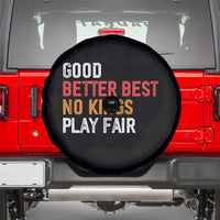 Good Better Best Chicago Pro Football Mantra Spare Tire Cover No Kings Protest Stop Sign - Wonder Print Shop
