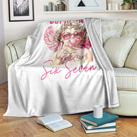 67 Valetines Throw Blanket Funny Cupid Says Six Seven - Wonder Print Shop