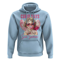 67 Valetines Hoodie Funny Cupid Says Six Seven - Wonder Print Shop