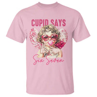 67 Valetines T Shirt Funny Cupid Says Six Seven - Wonder Print Shop