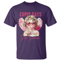 67 Valetines T Shirt Funny Cupid Says Six Seven - Wonder Print Shop